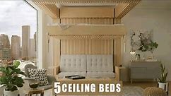 5 Space Saving Beds that Drop Down from Ceiling
