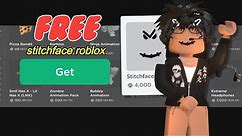 HOW TO GET STITCHFACE ON ROBLOX FOR FREE | 2 METHODS