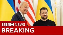 US President Joe Biden makes surprise visit to Kyiv ahead of Ukraine war anniversary – BBC News