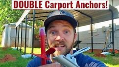 Anchor Your Carport Down - DIY Project