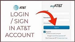 How to Login AT&T Account | att.com Login (2022)
