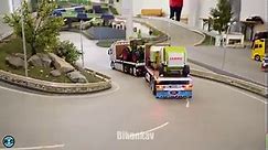 SPECIAL DETAILED TAMIYA VOLVO FH16 RC TRUCK IN ACTION