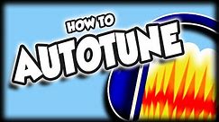 How To Use Auto-Tune In Audacity (UPDATED)