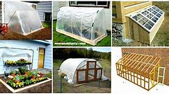 30 Homemade DIY Greenhouse Plans Free (How to Build)