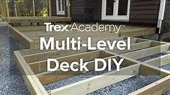 How to Build and Frame a Multi-Level Deck | Trex Academy