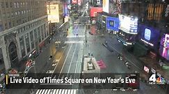 WATCH LIVE: See Times Square as NYC Closes Out on 2020