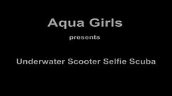 Clip 0121 - Underwater Scooter Selfie Scuba