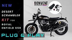 Royal Enfield 650 - INSTALLATION - Desert Scrambler KIT / Bonvent Motorbikes
