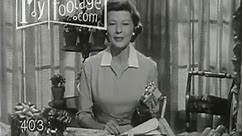 1950s Christmas Kodak Brownie Starmite Camera TV Commercial