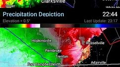 Fort Campbell - Pembroke Kentucky tornado - December 11, 2021 doppler radar