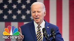 LIVE: Biden delivers remarks on healthcare access | NBC News