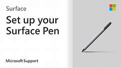 How to set up and customize your Surface Pen | Microsoft | Windows 10