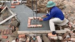 The Most Beautiful And Modern Technique Of Building Beautiful Gate pillars With Sand And Cement