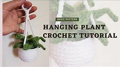 HOW TO CROCHET | HANGING PLANT CROCHET TUTORIAL | Gladys Channel