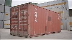 Cleveland Containers | 20ft Standard Shipping Container - Used
