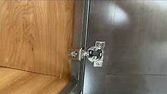 How to adjust kitchen cabinet doors