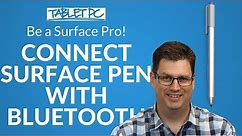 Connect your Surface Pen with Bluetooth