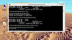 How to Compile and Run Java Program from Command Prompt
