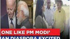 'No One Like PM Modi' | Indian Diaspora Ecstatic As PM Modi's Biden Visit | Visuals From Washington DC