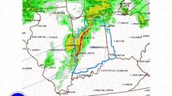 #fyppppppppppppppppppppppp #foryoupage❤️❤️ Severe Thunderstorm Watch for portions of much of Indiana far northern Kentucky parts of western Ohio * Effective this Thursday morning and afternoon from 1050 AM until 400 PM EDT. * Primary threats include... Scattered damaging wind gusts to 70 mph likely Scattered large hail and isolated very large hail events to 2 inches in diameter possible A tornado or two possible SUMMARY...A broken band of thunderstorms is expected to continue intensifying this m