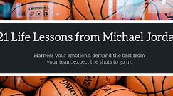 21 Life Lessons from Michael Jordan