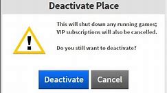 How To Cancel A Vip Server (ROBLOX)