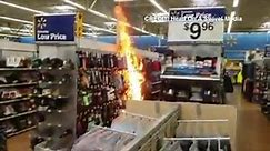Video captures High Point Walmart fire