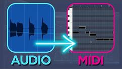 Audio to MIDI in Studio One