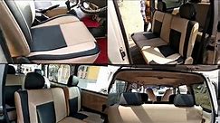 How to change seat cover ll 5 seater to 7 seven seater ll Maruti Suzuki Ecco