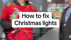 How to repair Christmas lights like a pro this is a super easy Tip to repair your Christmas lights. Every year when you pull your lights out of storage even as a professional you have lights that are damaged from the year before. Do you throw them to the curb, or here is a simple way to fix them and reuse them for the next year. #repair #christmaslights #christmaslighthack