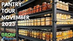 Pantry Tour: One Year of Home Canned Food