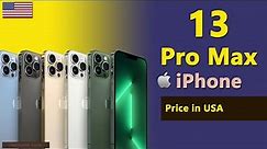 Apple iPhone 13 Pro Max price in USA