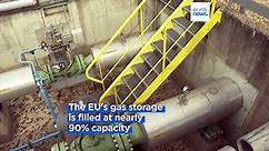 EU to reach gas storage target months ahead of deadline