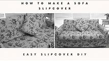 DIY Sofa Cover: How to Make Your Own Slipcover
