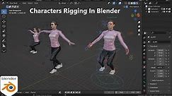 Character Rigging In Blender | Auto Rig Pro