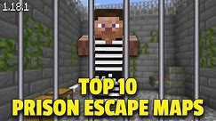 TOP 10 Prison Escape Maps For Minecraft | Free Download | Java/Pocket Edition