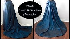 Making a Victorian Ball Gown Pt. 1 || 1890s Fancy Dress