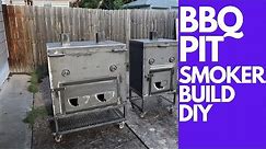 BBQ Pits Smoker Builds! Extra Tall! Heavy Duty Pit BBQ's