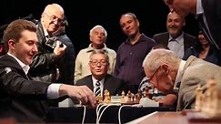 Misha Osipov vs. Averbakh (95) | 4-Year-Old Plays World's Oldest GM
