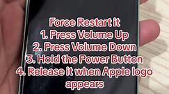 Fix stocked or frozen iphone, share to your friends for USEFUL INFORMATION #fix #stocked #frozen #iphone #tip #restart