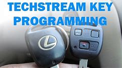 Key Immobilizer and Remote Programming Using Toyota Techstream Software - Toyota / Lexus