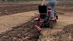 Crawler tractor rotary tiller#machine #goodthings #foryou #fyp | Machines