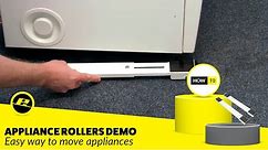 How to use Appliance Rollers to Move Heavy Appliances