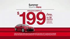 Toyota Summer Starts Here TV Spot, 'Sunglasses' [T2]