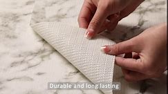Drawer and Shelf Liners for Kitchen Cabinets Non Slip Marble Shelf Paper Non-Adhesive Strong Grip Cabinet Liners for Shelves Waterproof Drawer Liners for Bedroom Dresser,Easy to Clean 18IN X 10FT