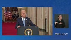 President Biden Delivers Remarks on Ending the War in Afghanistan