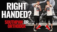 Southpaw Stance for Right Handed Boxers