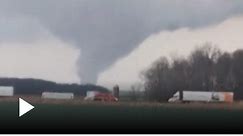 Tornadoes and funnel clouds hit Ohio, Indiana and Kentucky