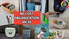 14 No Cost Home Organization Ideas |14 Genius Home Hacks | Cool & DIY Crafts to Transform Your home
