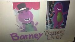 Barney in Concert and Barney Live! in New York City (2 in 1 Review)